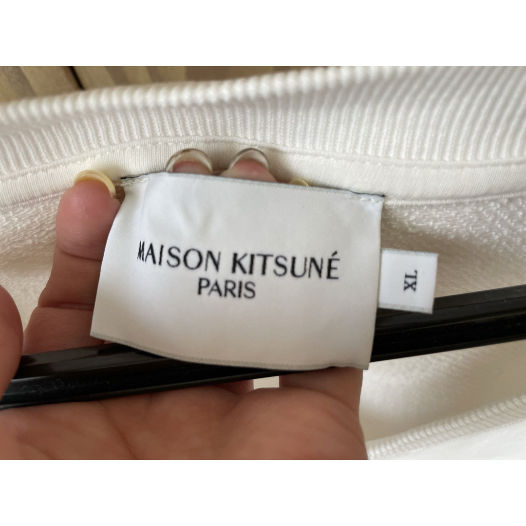 MAISON KITSUNE'(メゾンキツネ)の【値下】メゾンキツネ スウェット(XL) レディースのトップス(トレーナー/スウェット)の商品写真