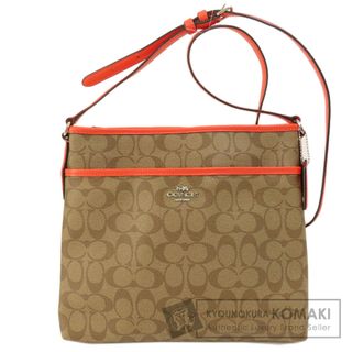 コーチ(COACH)のCOACH F58297 ロングショルダー シグネチャー ショルダーバッグ PVC レザー レディース(ショルダーバッグ)