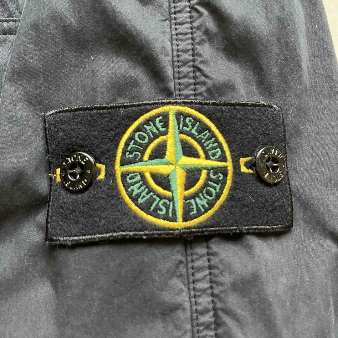 STONE ISLAND(ストーンアイランド)のSTONE ISLAND ガーメントダイ オーバーシャツジャケット サイズS メンズのジャケット/アウター(その他)の商品写真