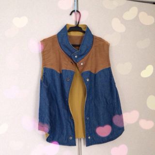 ダブルクローゼット(w closet)のリバーシブルベスト お取り置き＊(ベスト/ジレ)