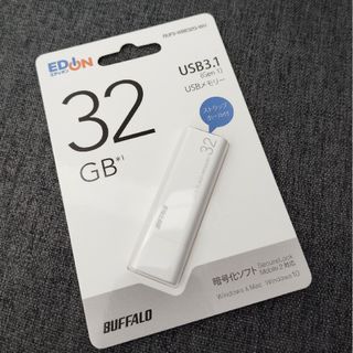 Buffalo - BUFFALO USBメモリー 32GB オリジナル ホワイト RUF3-WB…