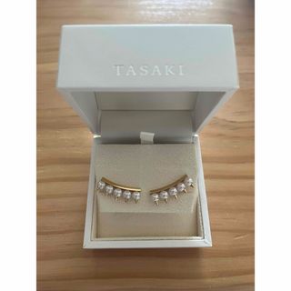 タサキ(TASAKI)のTASAKI デインジャープラス　ピアス　使用回数1回　極美品(ピアス)