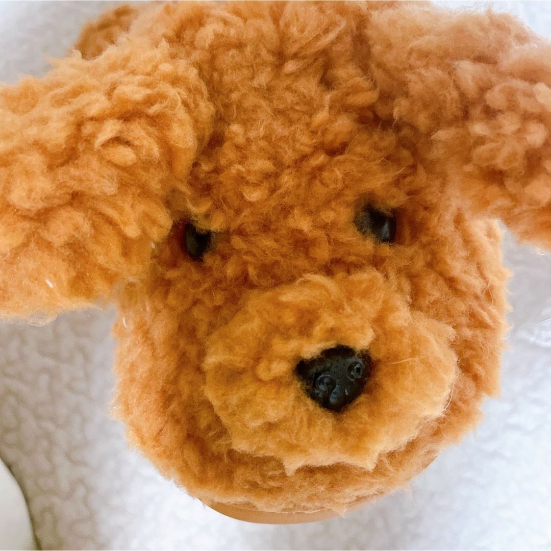 もこもこ スリッパ プードル 韓国 冬 M 新品 ルームシューズ 犬 ブラウン インテリア/住まい/日用品のインテリア小物(スリッパ/ルームシューズ)の商品写真