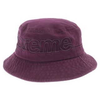 シュプリーム(Supreme)のSUPREME シュプリーム 23SS Outline Crusher アウトラインクラッシャーハット バケットハット キャップ パープル(ハット)