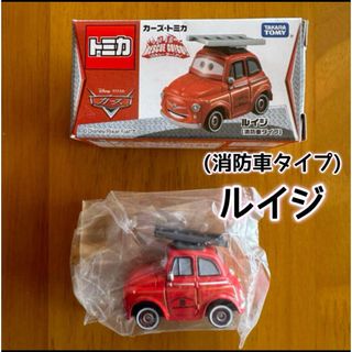 カーズトミカシリーズ(カーズ・トミカシリーズ)の【良品】トミカカーズ ルイジ(消防車タイプ)(ミニカー)