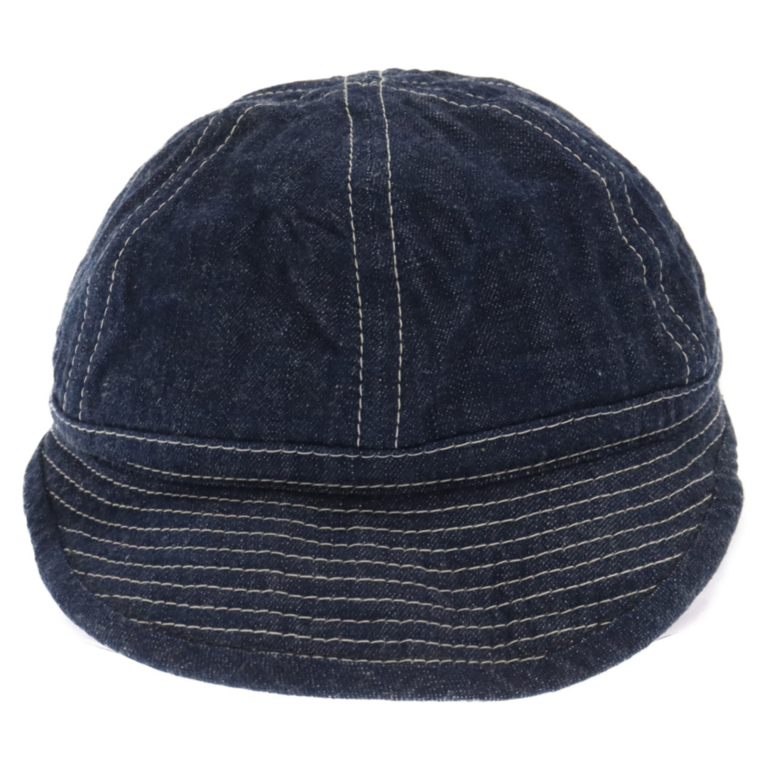 THE REAL McCOY'S(ザリアルマッコイズ)のTHE REAL McCOY'S ザリアルマッコイ DENIM ARMY HAT デニムアーミーハット モディファイド Lot No.MA22008 インディゴ レディースの帽子(ハット)の商品写真