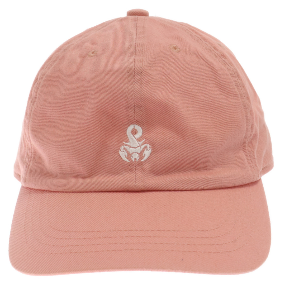 F.C.R.B.(エフシーアールビー)のF.C.R.B./F.C.Real Bristol/FCRB エフシーアールビー/エフシーレアルブリストル SCORPION LOGO TWILL CAP スコーピオンロゴベースボールキャップ ピンク メンズの帽子(キャップ)の商品写真