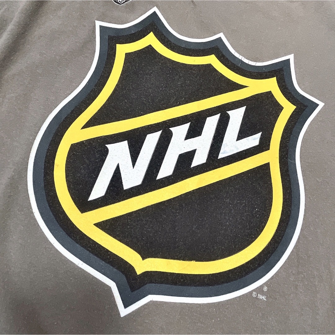 Reebok(リーボック)のReebok　Tシャツ　NHL　グレー　プリント　STAMKOS　USA古着 メンズのトップス(Tシャツ/カットソー(半袖/袖なし))の商品写真