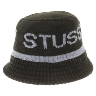 STUSSY - STUSSY ステューシー 22SS Jacquard Knit Bucket Hat ジャガードニット バケットハット ブラック