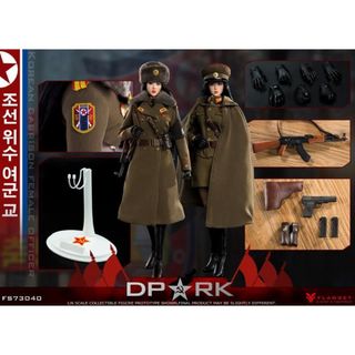 FLAGSET FS-73040北朝鮮人民軍ミリタリー 女性軍人1/6フィギュア(ミリタリー)