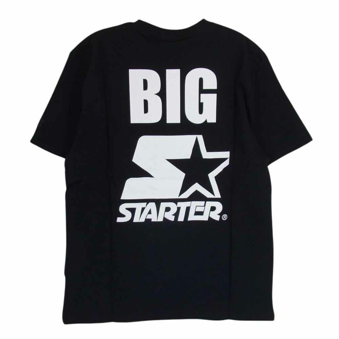 TMT(ティーエムティー)のTMT ティーエムティー TCS-S19ST03 20周年記念 STARTER BLACK LABEL COLLABORATION BIG STARTER TEE スターター 半袖 Tシャツ ブラック系 M【極上美品】【中古】 メンズのトップス(シャツ)の商品写真