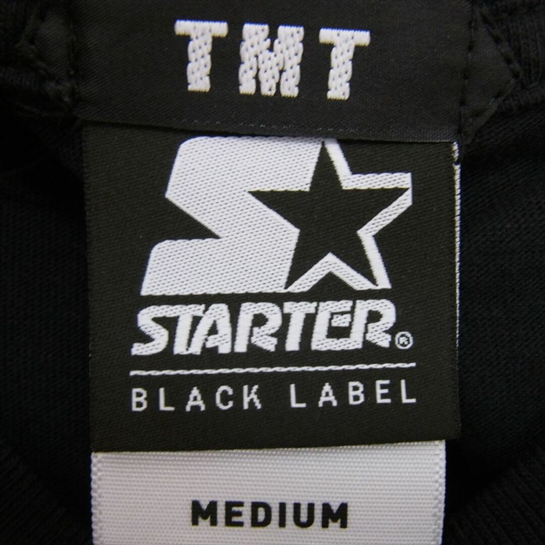 TMT(ティーエムティー)のTMT ティーエムティー TCS-S19ST03 20周年記念 STARTER BLACK LABEL COLLABORATION BIG STARTER TEE スターター 半袖 Tシャツ ブラック系 M【極上美品】【中古】 メンズのトップス(シャツ)の商品写真