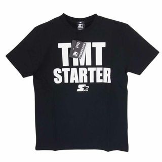 ティーエムティー(TMT)のTMT ティーエムティー TCS-S19ST03 20周年記念 STARTER BLACK LABEL COLLABORATION BIG STARTER TEE スターター 半袖 Tシャツ ブラック系 M【極上美品】【中古】(シャツ)