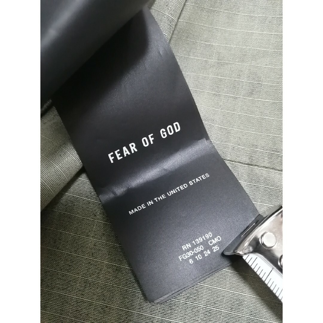 FEAR OF GOD(フィアオブゴッド)の★新品・メンズ★【FEAR OF GOD 】ミリタリーコート　カモフラ　グリーン メンズのジャケット/アウター(ミリタリージャケット)の商品写真