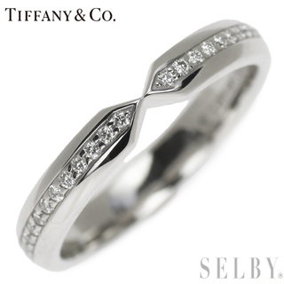 ティファニー(Tiffany & Co.)のティファニー Pt950 ダイヤモンド リング ネスティングナロー バンド フルサークル フルエタニティ(リング(指輪))