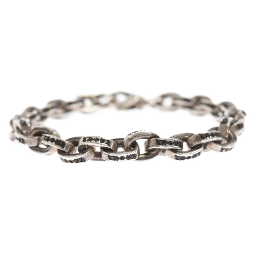 Chrome Hearts(クロムハーツ)のCHROME HEARTS クロムハーツ LARGE PAPER CHN 8inch ラージペーパーチェーン ブレスレット シルバー メンズのアクセサリー(ブレスレット)の商品写真