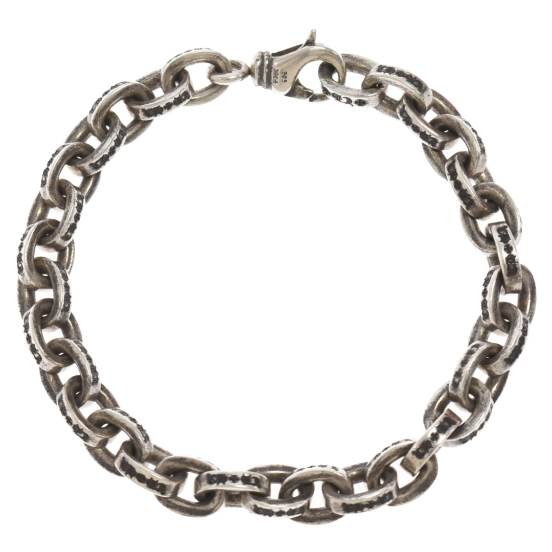 Chrome Hearts(クロムハーツ)のCHROME HEARTS クロムハーツ LARGE PAPER CHN 8inch ラージペーパーチェーン ブレスレット シルバー メンズのアクセサリー(ブレスレット)の商品写真