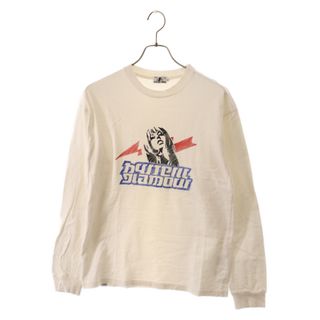 ヒステリックグラマー(HYSTERIC GLAMOUR)のHYSTERIC GLAMOUR ヒステリックグラマー フォト プリント L/S カットソー Tシャツ ホワイト 02193CL04(Tシャツ/カットソー(半袖/袖なし))