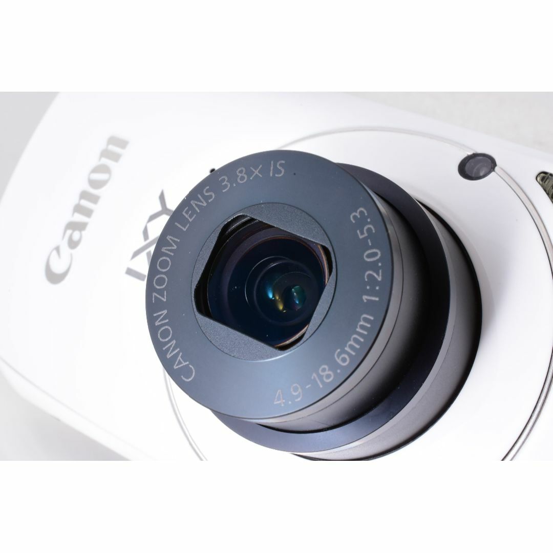 Canon - 【❄夜景や室内撮影に❄】Canon IXY 30 S ホワイト/白 Canon - 【❄夜景や室内撮影に❄】Canon IXY 30 S ホワイト/白