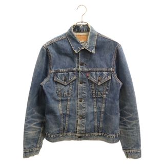 リーバイス(Levi's)のLevi's リーバイス 60S-70S VINTAGE 70505 4TH デニムトラッカージャケット デニムジャケット ボタン裏525 BIGE最終期 インディゴ(Gジャン/デニムジャケット)