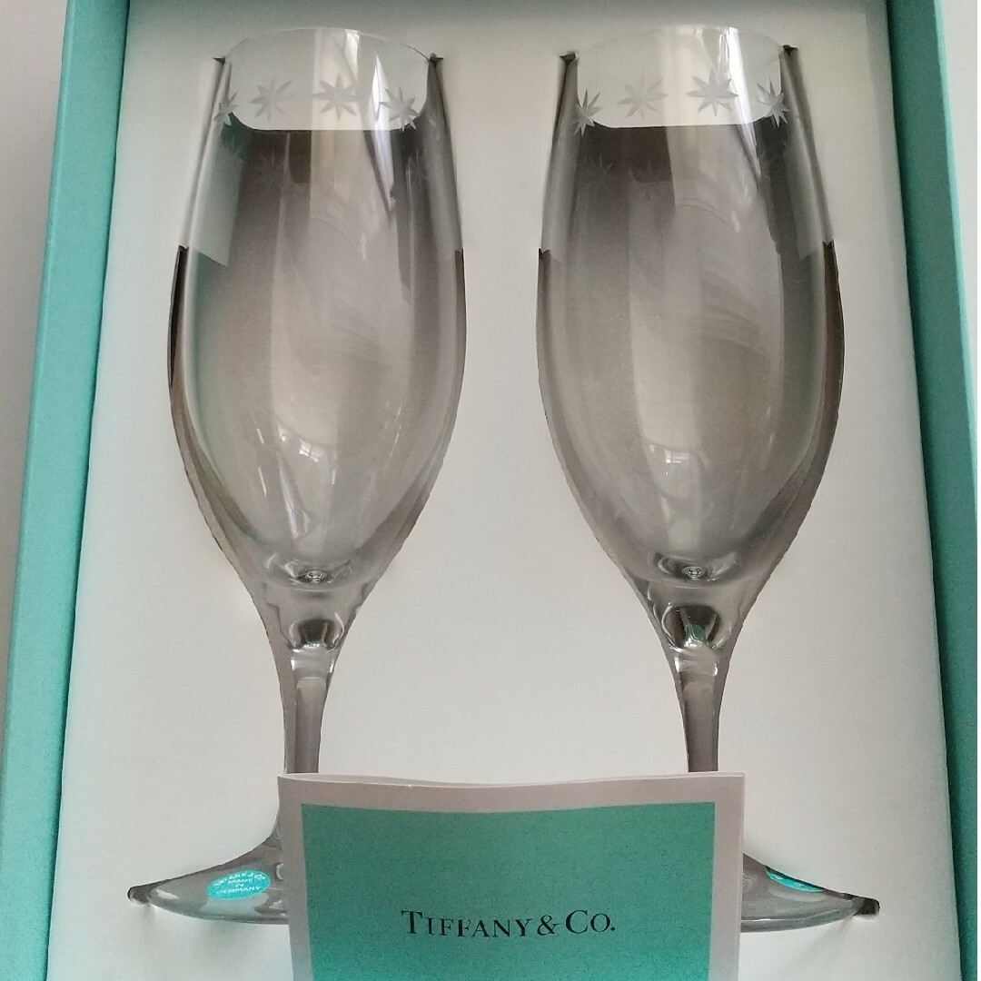 Tiffany & Co.(ティファニー)のティファニー　ペアピルスナーグラス インテリア/住まい/日用品のキッチン/食器(グラス/カップ)の商品写真