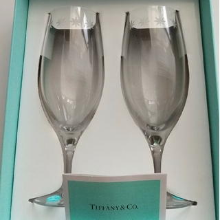 ティファニー(Tiffany & Co.)のティファニー　ペアピルスナーグラス(グラス/カップ)