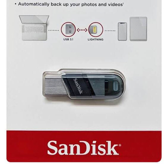 サンディスク(SanDisk)のSandisk iXpand フラッシュドライブ 32GB(PC周辺機器)