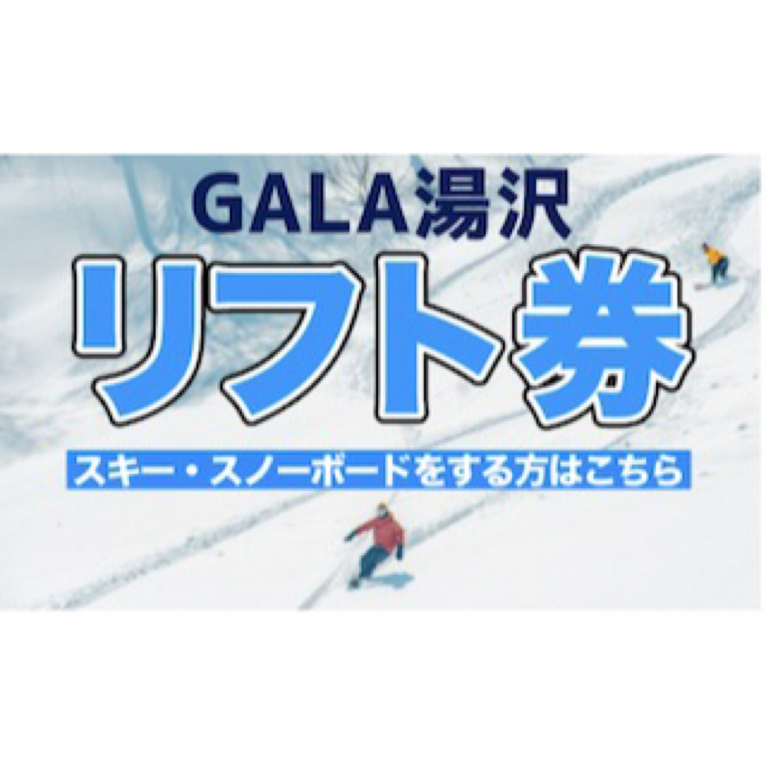 【西武ファン様専用】GALA湯沢スキー場 リフト券 ※大人2人分 スポーツ/アウトドアのスノーボード(ボード)の商品写真