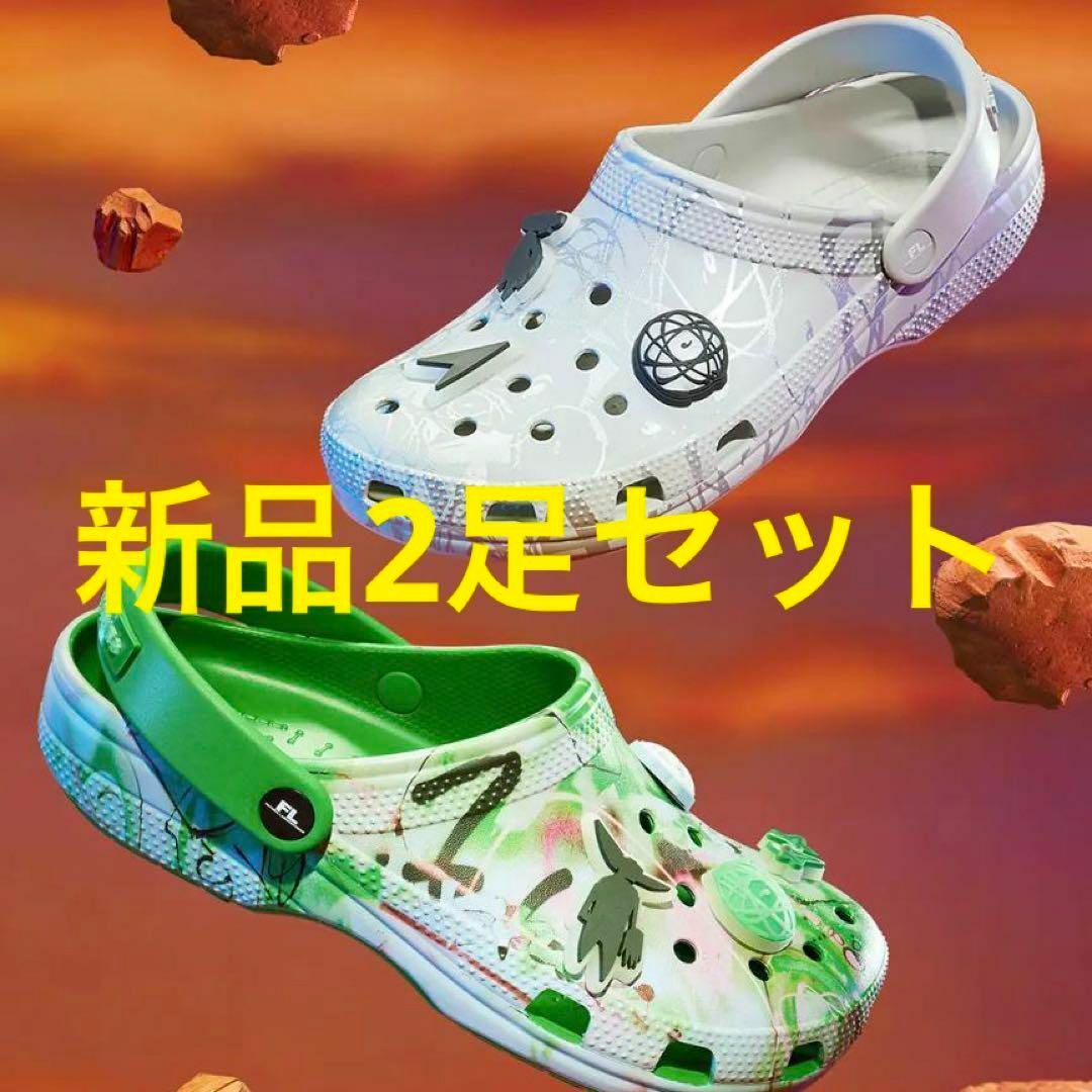 crocs(クロックス)の★新品2足セット★Crocs Futura Laboratories クロックス メンズの靴/シューズ(サンダル)の商品写真