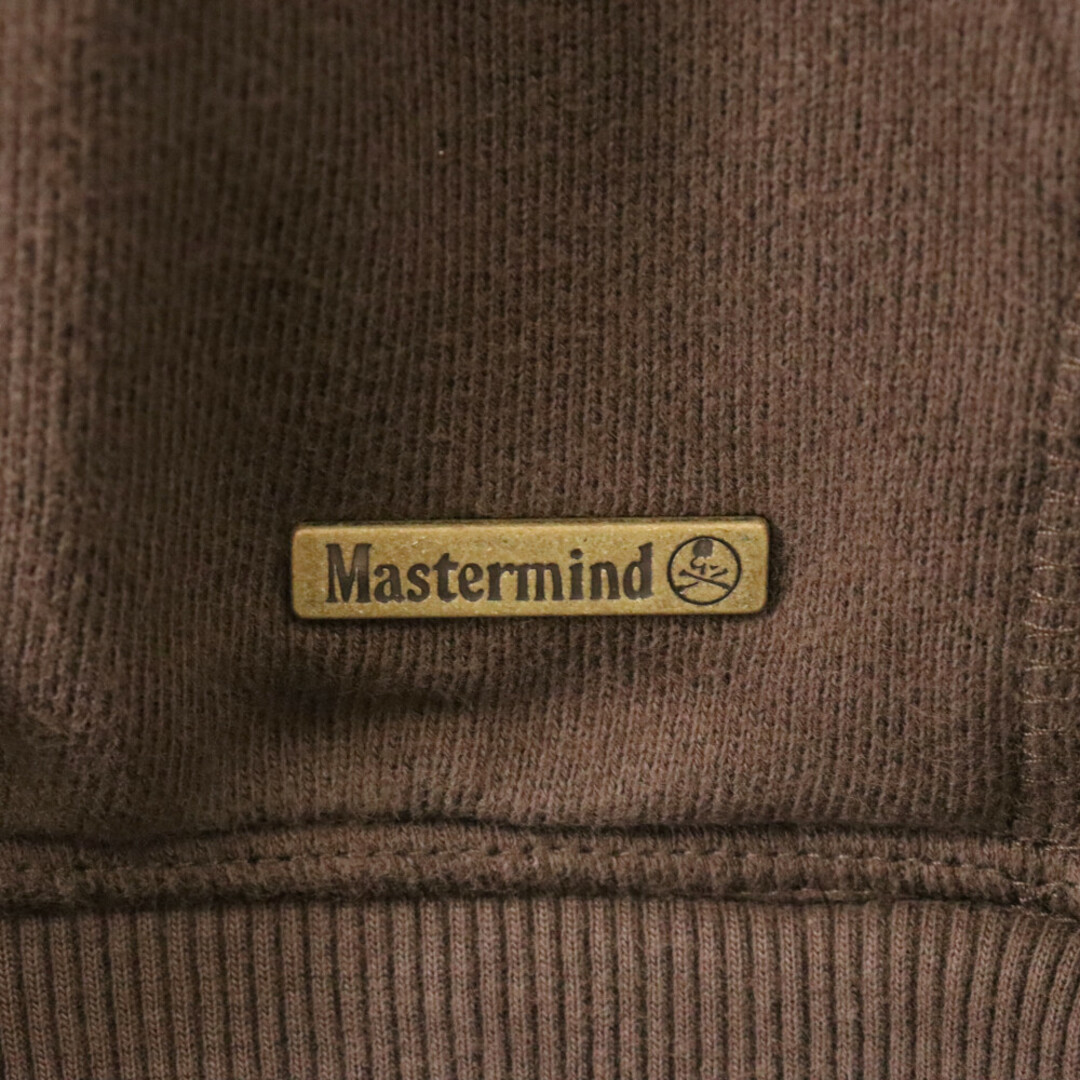 mastermind JAPAN(マスターマインドジャパン)のmastermind JAPAN マスターマインドジャパン ×Timberland ティンバーランド ロゴデザインプルオーバースウェットパーカー ブラウン メンズのトップス(パーカー)の商品写真