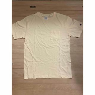 チャンピオン(Champion)の新品未使用　チャンピオン　Tシャツ　クリームL(Tシャツ(半袖/袖なし))