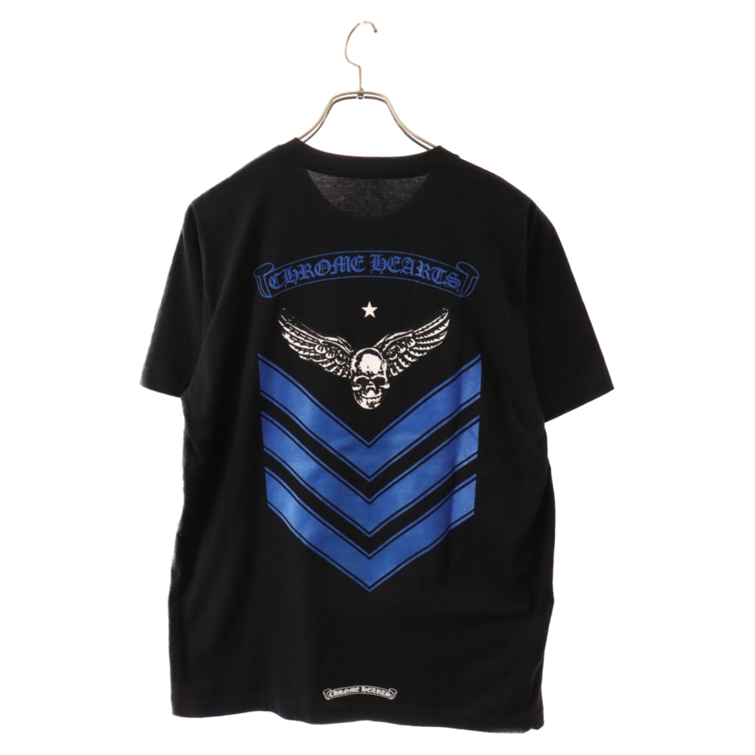 Chrome Hearts(クロムハーツ)のCHROME HEARTS クロムハーツ FOTI COLL TEE フォティ半袖Tシャツ ブラック メンズのトップス(Tシャツ/カットソー(半袖/袖なし))の商品写真