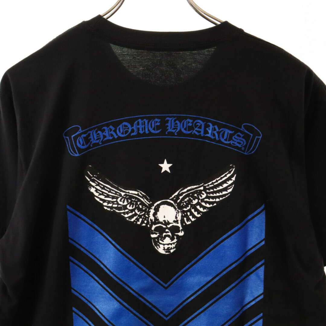 Chrome Hearts(クロムハーツ)のCHROME HEARTS クロムハーツ FOTI COLL TEE フォティ半袖Tシャツ ブラック メンズのトップス(Tシャツ/カットソー(半袖/袖なし))の商品写真