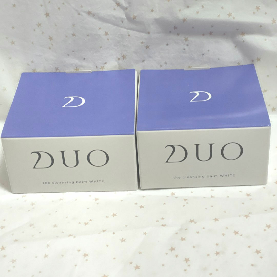 DUO(デュオ)のDUO デュオ ザ クレンジングバームホワイト <クレンジング> 90g×2個 コスメ/美容のスキンケア/基礎化粧品(クレンジング/メイク落とし)の商品写真