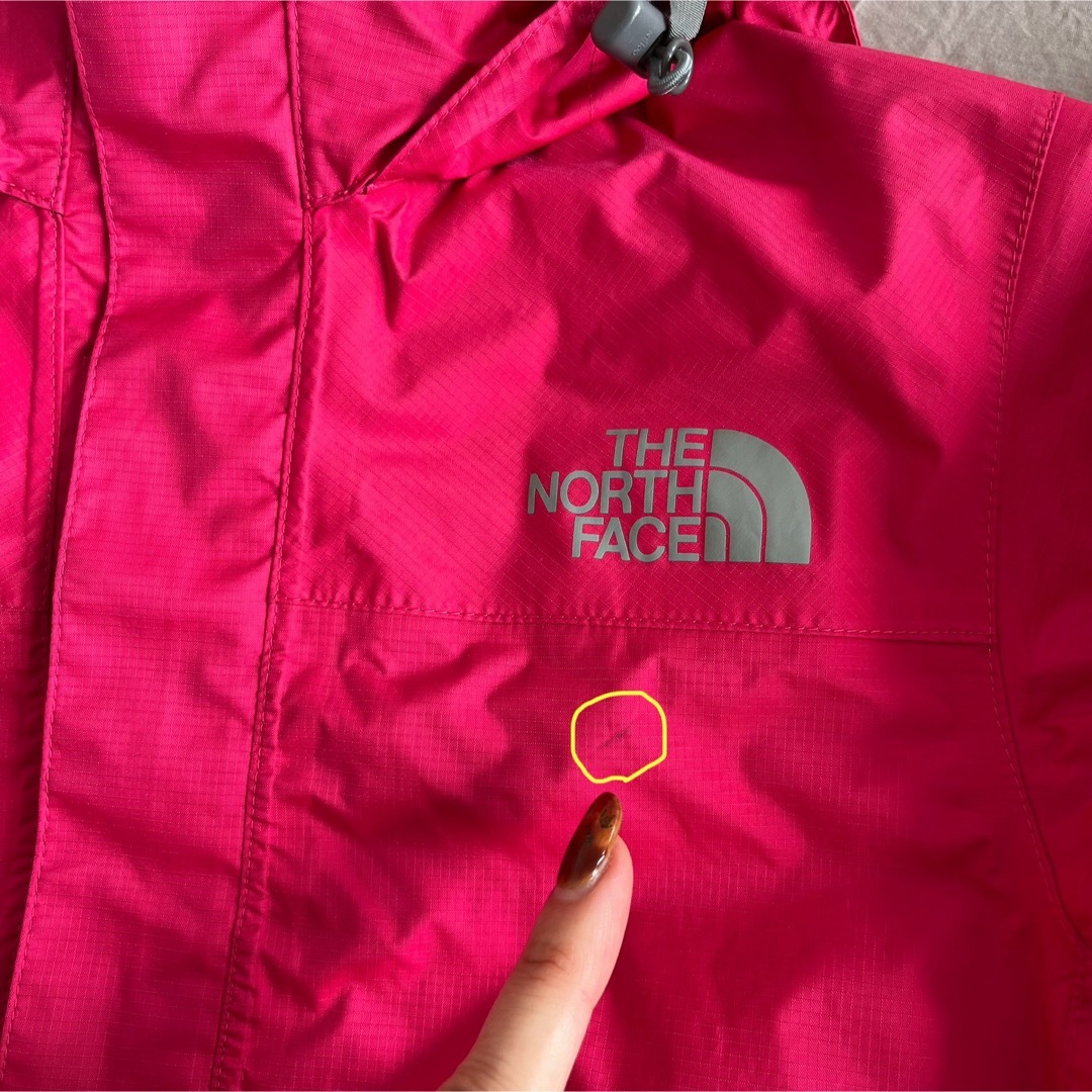 THE NORTH FACE(ザノースフェイス)のレインウエア上下　セットアップ　110センチ キッズ/ベビー/マタニティのキッズ服女の子用(90cm~)(ジャケット/上着)の商品写真