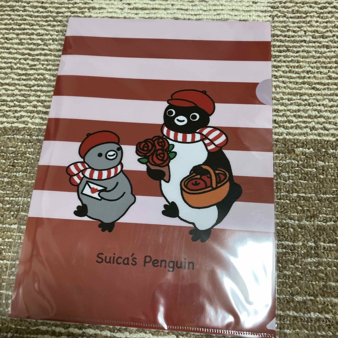 JR(ジェイアール)のSuica ペンギン　クリアファイル エンタメ/ホビーのアニメグッズ(クリアファイル)の商品写真