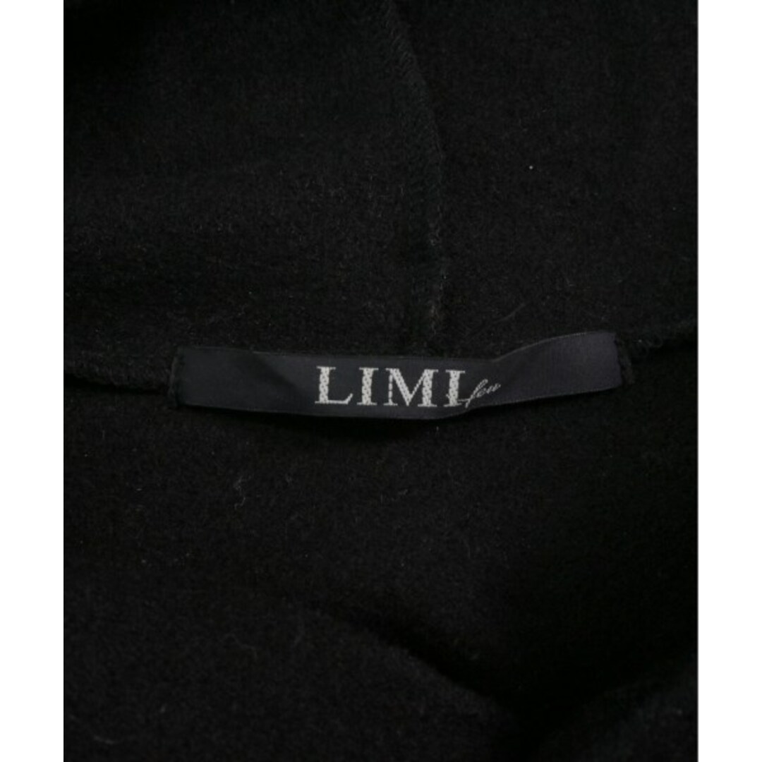 LIMI feu(リミフゥ)のLIMI feu リミフー パーカー S 黒x紺 【古着】【中古】 レディースのトップス(パーカー)の商品写真