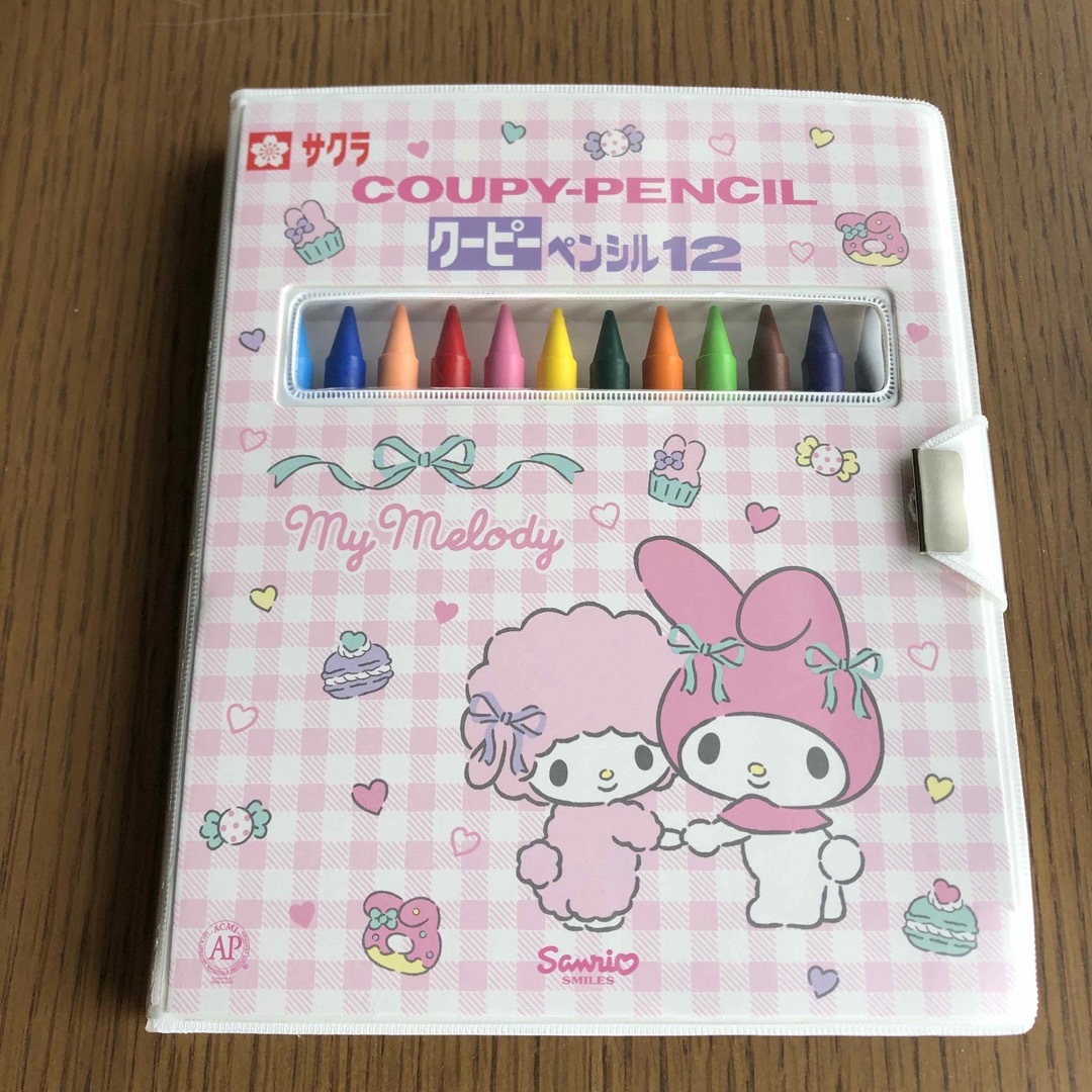 サクラクレパス(サクラクレパス)のSanrio マイメロディ クーピーペンシル 12色セット 788210 インテリア/住まい/日用品の文房具(ペン/マーカー)の商品写真