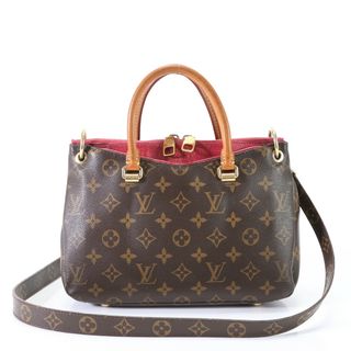 ルイヴィトン(LOUIS VUITTON)のルイヴィトン モノグラム パラスBB M41241 レザー 2WAY ショルダーバッグ 斜め掛け クロスボディ ハンド レディース EFM S17-7(ショルダーバッグ)