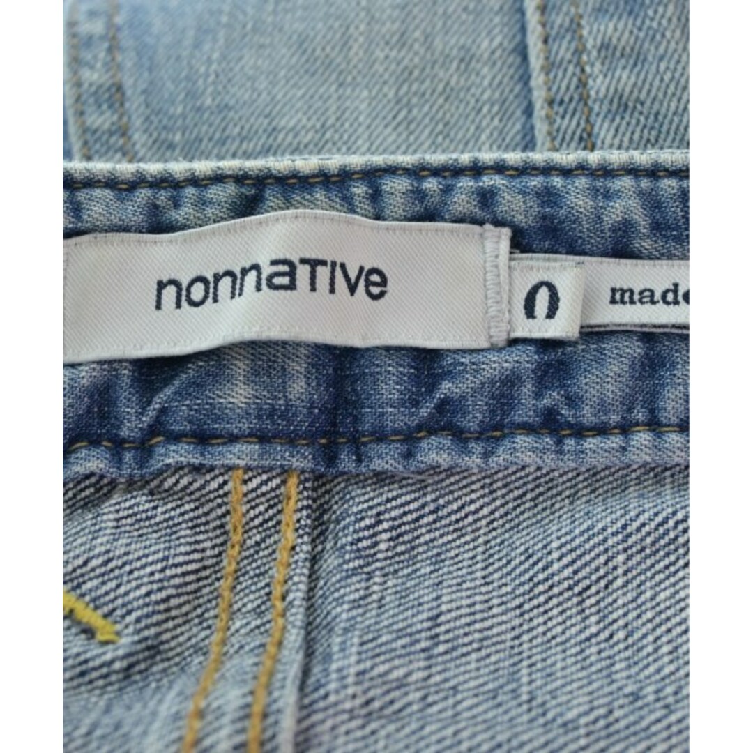 nonnative(ノンネイティブ)のnonnative デニムパンツ 0(XS位) インディゴ(デニム) 【古着】【中古】 メンズのパンツ(デニム/ジーンズ)の商品写真