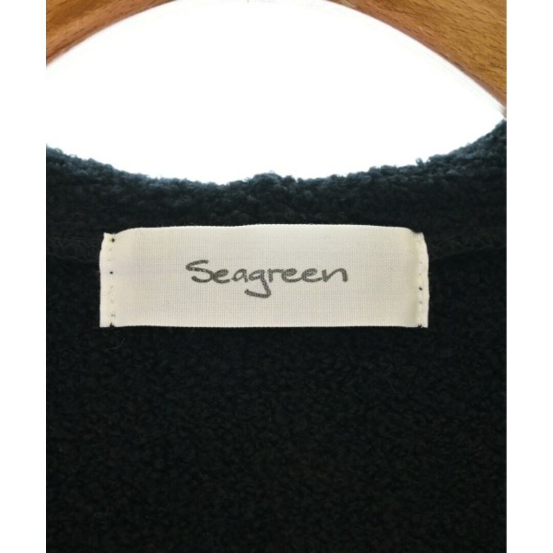 SEAGREEN(シーグリーン)のSEAGREEN シーグリーン パーカー 3(L位) 黒 【古着】【中古】 レディースのトップス(パーカー)の商品写真