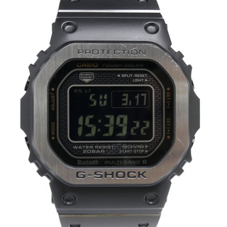 カシオ(CASIO)のCASIO カシオ G-SHOCK フルメタル 電波 腕時計 ソーラー GMW-B5000MB-1JF メンズ【中古】(腕時計(デジタル))