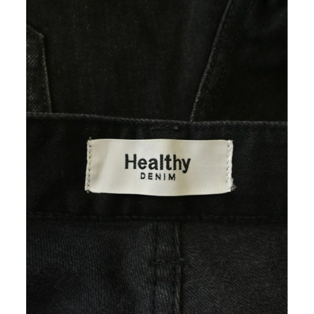 Healthy DENIM(ヘルシーデニム)のHealthy DENIM デニムパンツ 23(XS位) 黒(デニム) 【古着】【中古】 レディースのパンツ(デニム/ジーンズ)の商品写真