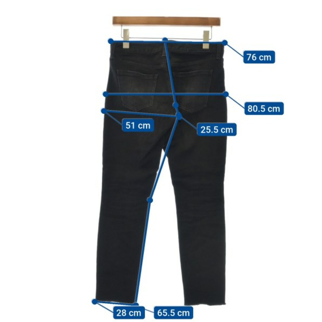 Healthy DENIM(ヘルシーデニム)のHealthy DENIM デニムパンツ 23(XS位) 黒(デニム) 【古着】【中古】 レディースのパンツ(デニム/ジーンズ)の商品写真