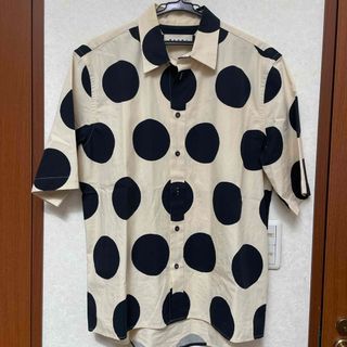 マルニ(Marni)のマルニ　ドット柄　半袖シャツ(シャツ)