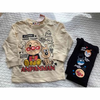 アンパンマン(アンパンマン)のアンパンマン 長袖 長ズボン サイズ90 セット(Tシャツ/カットソー)