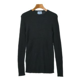 プラダ(PRADA)のPRADA プラダ ニット・セーター 40(M位) 黒 【古着】【中古】(ニット/セーター)