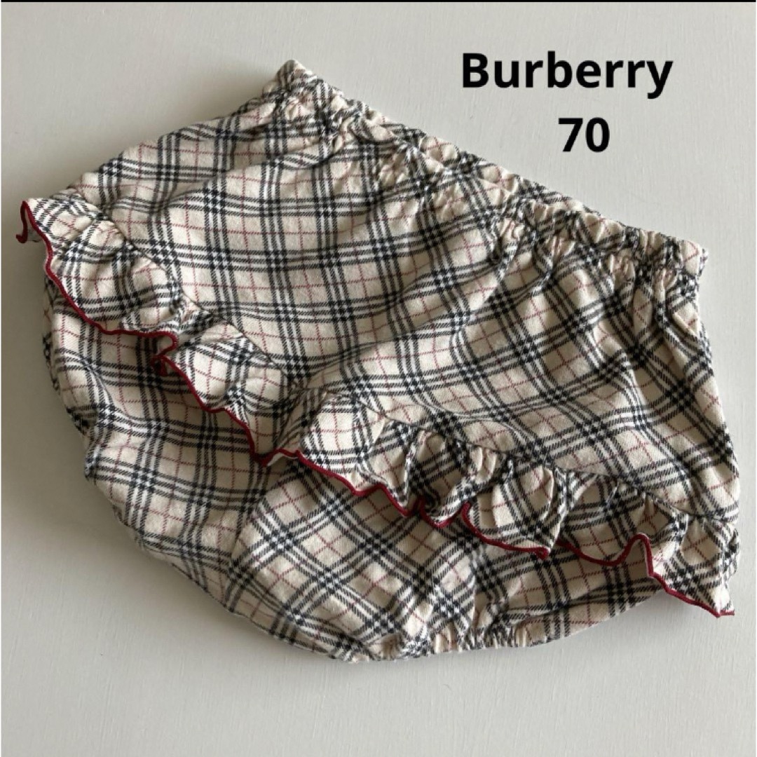 BURBERRY(バーバリー)の専用！バーバリー　チェック　パンツ　ブルマ　インナーパンツ　春　夏　 キッズ/ベビー/マタニティのベビー服(~85cm)(パンツ)の商品写真