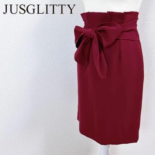 ジャスグリッティー(JUSGLITTY)のJUSGLITTY ジャスグリッティー タイトスカート サッシュ リボン(その他)