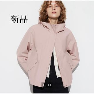 ユニクロ(UNIQLO)のユニクロ UNIQLO コットンブレンドパーカ(ブルゾン)